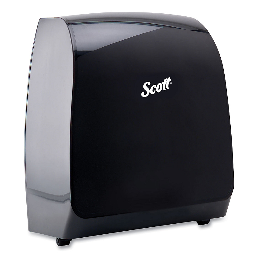 Scott Pro Mod Manual Hard Roll Towel Dispenser, 12.66 x 9.18 x 16.44, Smoke (KCC34346)