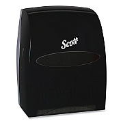 Scott Essential Manual Hard Roll Towel Dispenser, 13.06 x 11 x 16.94, Black (KCC46253)