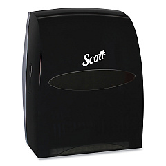Scott Essential Manual Hard Roll Towel Dispenser, 13.06 x 11 x 16.94, Black (KCC46253)