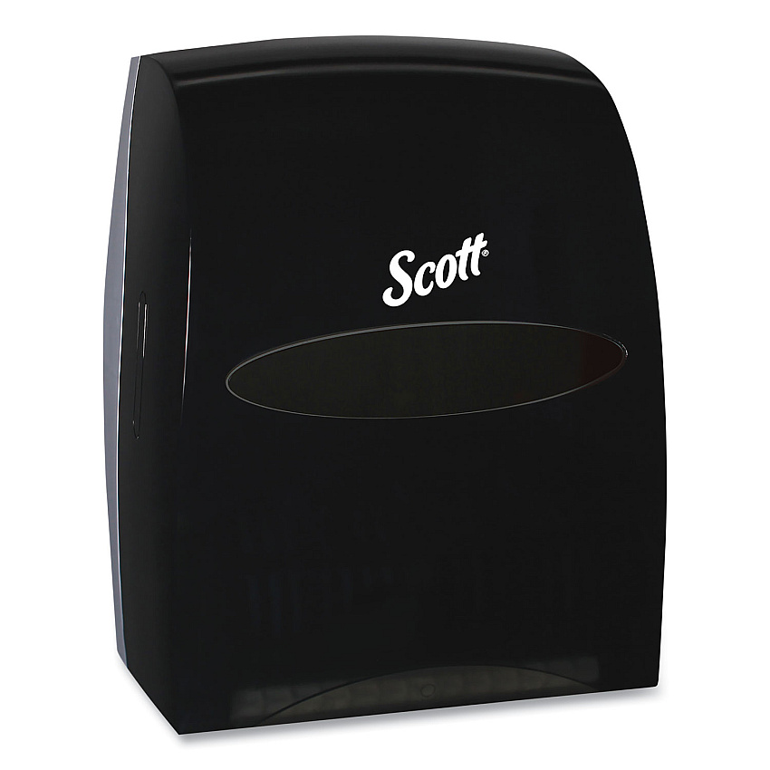 Scott Essential Manual Hard Roll Towel Dispenser, 13.06 x 11 x 16.94, Black (KCC46253)