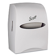 Scott Essential Manual Hard Roll Towel Dispenser, 13.06 x 11 x 16.94, White (KCC46254)