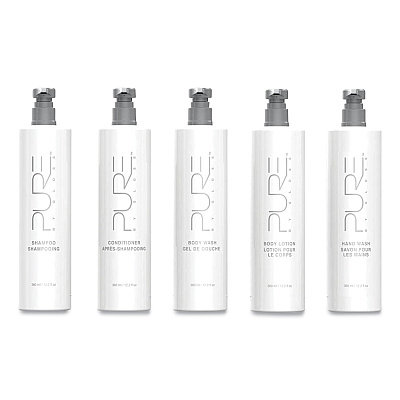 Pure by Gloss Lotion, Vibrant Lemon Scent, 12.2 oz Bottle, 12/Carton (GIS100426)