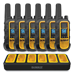 DeWalt DXFRS800BCH Two-Way Radios, 2 W, 22 Channels