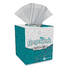 Georgia Pacific Professional Premium Facial Tissue, 2-Ply, White, Cube Box, 96 Sheets/Box (GPC46580BX)