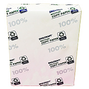 AbilityOne 7530017111300 SKILCRAFT Convenience Pack 100% Recycled Copy Paper, 92 Bright, 20 lb Bond, 8.5x11, White, 500 Sheets/Ream,3/CT