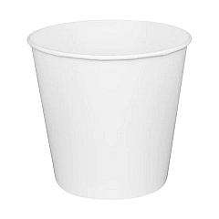 Karat Food Bucket, 170 oz, 8.9" Dia x 8.36"h, White, Paper, 150/Carton (KRTCFB170W)
