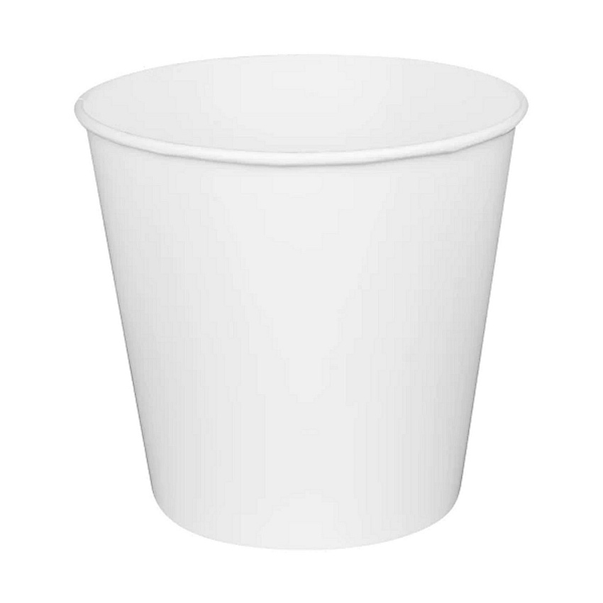 Karat Food Bucket, 170 oz, 8.9" Dia x 8.36"h, White, Paper, 150/Carton (KRTCFB170W)
