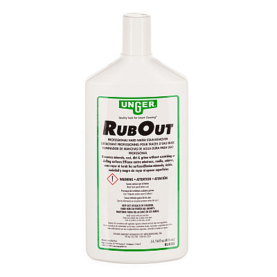 Unger RubOut Glass Cleaner, 16 oz Bottle, 12/Carton (UNGRUB50)