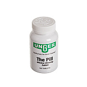 Unger Pill Window Cleaning Tablets, 100/Bottle, 12/Carton (UNGPLBTL)