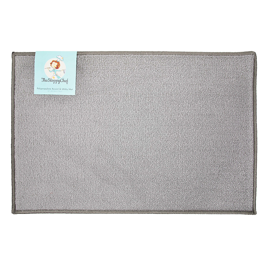 Sloppy Chef Accent Rug 20x30 Silver, 1 Each (PNP-JKT-20X30-SL)