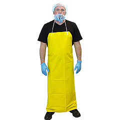 Apron Pvc Polyester Yellow, 1 Each (MY-35-50SZ)