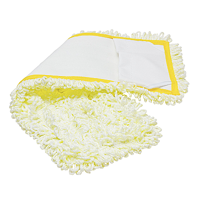 Side Pocket Mop 18" Yellow, Pack Of 12 (M880018Y-PM)