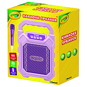 Crayola Karaoke Speaker, Bluetooth, Purple (MIGCBX210PM)