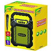 Crayola Karaoke Speaker, Bluetooth, Black/Yellow (MIGCBX210KM)