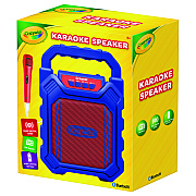 Crayola Karaoke Speaker, Bluetooth, Blue/Red (MIGCBX210BM)