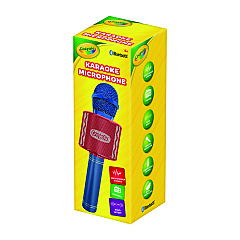 Crayola Karaoke Wireless Microphone, Blue (MIGCKM150B)