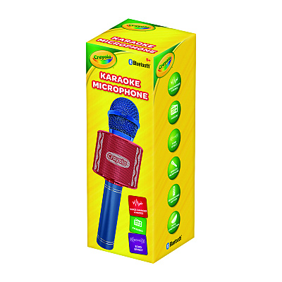 Crayola Karaoke Wireless Microphone, Blue (MIGCKM150B)