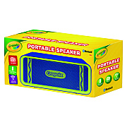 Crayola Portable Speaker, Bluetooth, Blue/Green (MIGCBT300B)