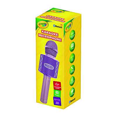 Crayola Karaoke Wireless Microphone, Pink (MIGCKM150P)