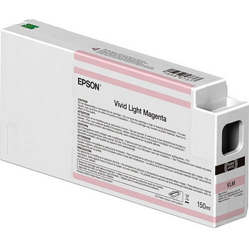 Epson T54V600 (T54V) UltraChrome HD Ink, Vivid Light Magenta