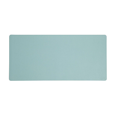 Smead Vegan Leather Desk Pads, 36" x 17", Light Blue (SMD64830)