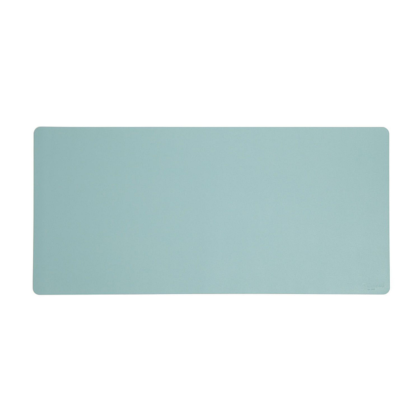 Smead Vegan Leather Desk Pads, 36" x 17", Light Blue (SMD64830)