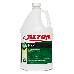 Betco Green Earth Push Enzyme Multipurpose Cleaner, Lemon and Sage Scent, 1 gal Bottle, 4/Carton (BET26070400)