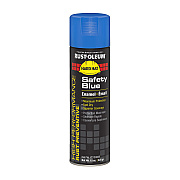 Rust-Oleum Hard Hat High Performance V2100 System Rust Preventive Enamel Spray Paint, Gloss Safety Blue, 15 oz Aerosol Can, 6/Carton (V2124838CT)