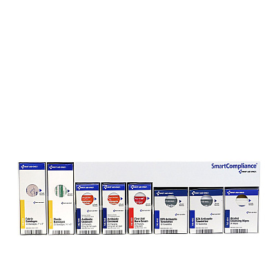 First Aid Only RetroFit Clean Treat and Protect, 135 Pieces, Plastic Case (FAO91232)