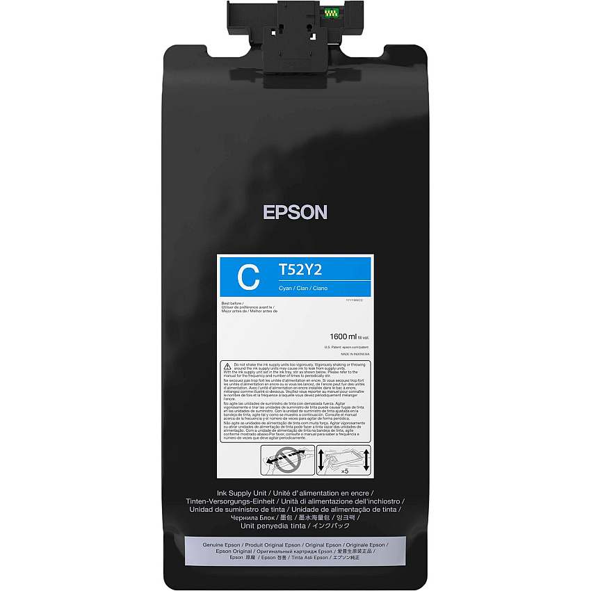 Epson T52Y220 (T52Y) High-Capacity Ink, Cyan