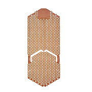 Fresh Products Tsunami, Urinal Screen, Summer Sunshine, 5.22 oz, Yellow, 6/Carton (FRSTSU6SS)