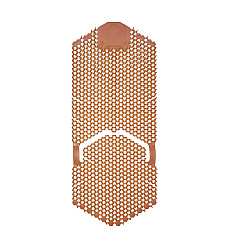 Fresh Products Tsunami, Urinal Screen, Summer Sunshine, 5.22 oz, Yellow, 6/Carton (FRSTSU6SS)
