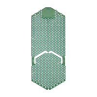 Fresh Products Tsunami, Urinal Screen, Cucumber Melon, 5.22 oz, Green, 6/Carton (FRSTSU6CM)