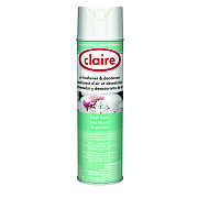 Claire Aerosol Air Freshener and Deodorizer, Fresh Linen, 10 oz Aerosol Spray, 12 Cans (CGC163)