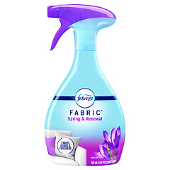 Febreze FABRIC Refresher/Odor Eliminator, Spring and Renewal, 23.6 oz Spray Bottle, 4/Carton (PGC08906)