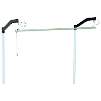 Global Industrial Workbench LED Light Kit, Aluminum, 48" (GBE319403)