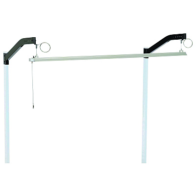Global Industrial Workbench LED Light Kit, Aluminum, 48" (GBE319403)