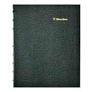 Blueline Plan and Link Weekly Appointment Planner, 9.25" x 7.25", Black Cover, 12-Month (Jan to Dec): 2025 (C5275C81)