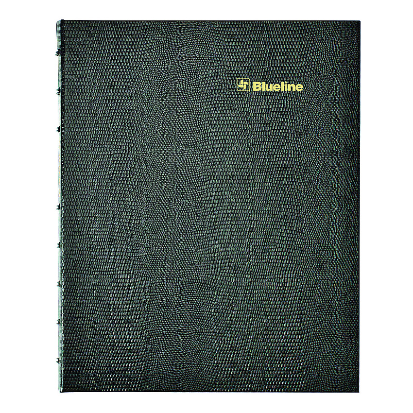 Blueline Plan and Link Weekly Appointment Planner, 9.25" x 7.25", Black Cover, 12-Month (Jan to Dec): 2025 (C5275C81)