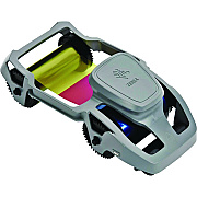 Zebra Technologies True Colors 2-Sided Wax Ribbon, Black/Cyan/Magenta/Yellow (SRX800300360)