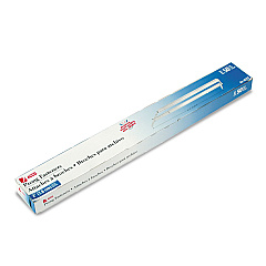 ACCO Premium Two-Piece Two-Prong Paper Fastener Base and Compressor Sets, 3" Capacity, 8.5" Center to Center, Silver, 50/Box (ACC70723)