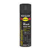 Rust-Oleum Hard Hat High Performance V2100 System Rust Preventive Enamel Spray Paint, Flat Black, 15 oz Aerosol Can, 6/Carton (RSTV2178838)