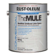 Rust-Oleum Commercial The MULE (Modified Urethane Latex Epoxy), Interior/Exterior, Gloss Glass White, 1 gal Bucket/Pail, 2/Carton (RST375658)