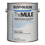 Rust-Oleum Commercial The MULE (Modified Urethane Latex Epoxy), Interior/Exterior, Gloss Safety Yellow, 1 gal Bucket/Pail, 2/Carton (RST375661)