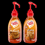 Coffee-mate Liquid Creamer Pump Bottle, Caramel, 50.7 oz Pump Bottle, 2/Carton (NES73358CT)