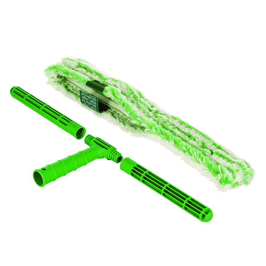 Unger Monsoon Plus StripWasher Complete with Green Plastic Handle, Green/White Sleeve, 18" Wide Sleeve (UNGMC450EA)