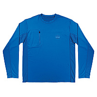 ergodyne Chill-Its 6689 Cooling Long Sleeve Sun Shirt with UV Protection, Small, Blue (EGO12152)