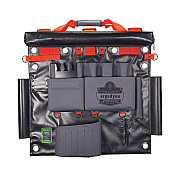 ergodyne Arsenal 5710 Bucket Truck Tool Board, Tethering Points, 8 Compartments, 24" x 22", Tarpaulin, Gray (EGO13699)