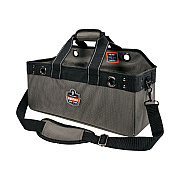ergodyne Arsenal 5844 Bucket Truck Tool Bag with Tool Tethering Attachment Points, 18 x 7.5 x 7.5, Polyester, Gray (EGO13744)