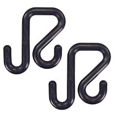 ergodyne Squids 3179 Aerial Bucket Hook, Nylon, Black, Supports 35 lbs, 2/Pack (EGO19194)